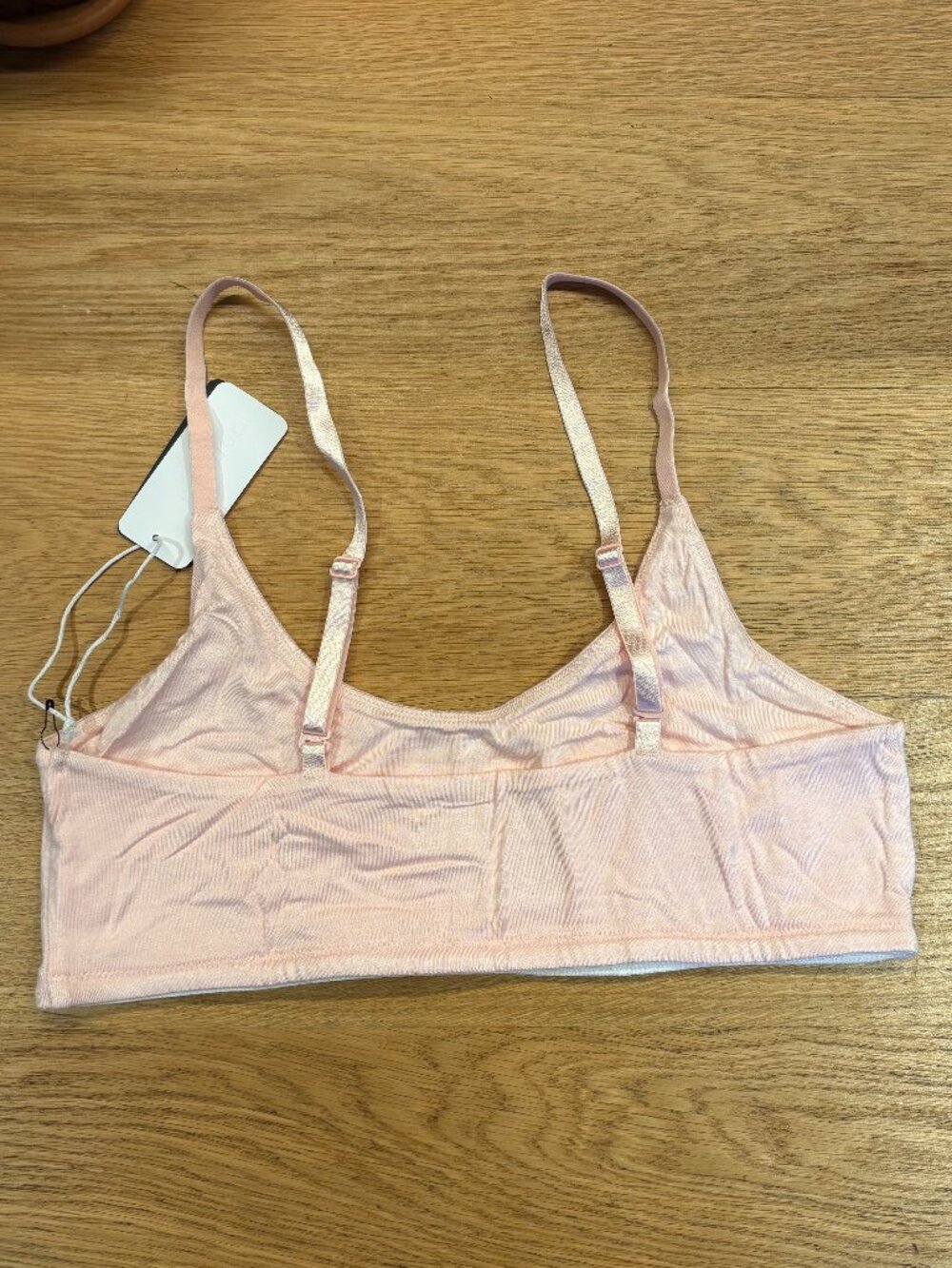 Bamboo Essential Bralette – Veiled Rose Pink – M